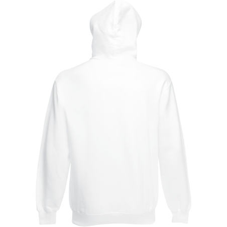 Sweat-shirt capuche Classic Blanc Fruit of the Loom – vue 2