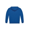 Sweat capuche zippé Bleu Royal B&C ID.224 – 280 g/m² – vue 2