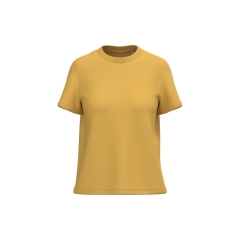 T-shirt écoresponsable femme Jaune Sun Yellow Native Spirit