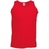 Débardeur homme Valueweight Rouge Fruit of the Loom