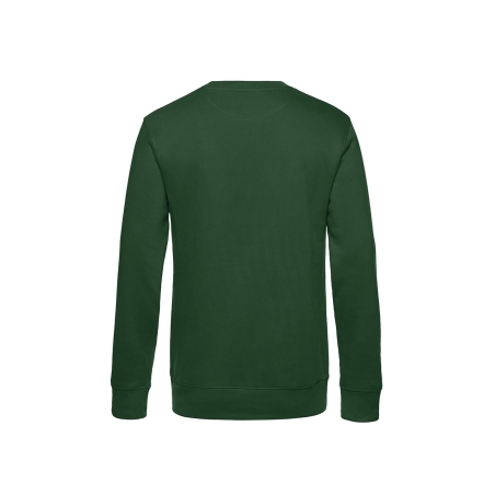Sweat col rond King Vert Bottle Green B&C – 280 g/m² – vue 2