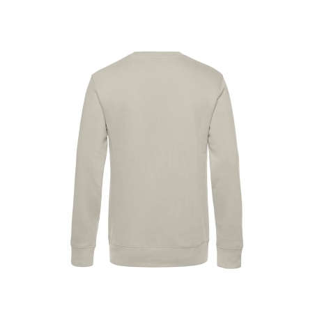 Sweat col rond King Gris (Grey Fog) B&C – 280 g/m² – vue 2