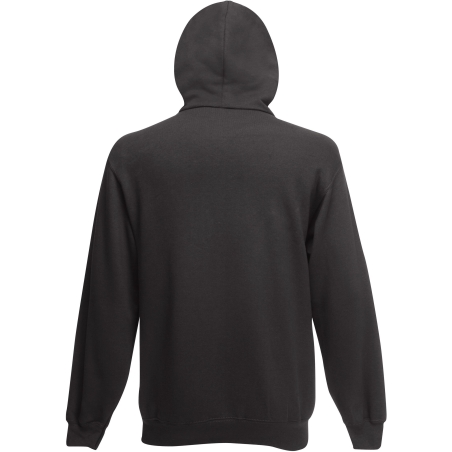Sweat zippé capuche Premium Gris Fruit of the Loom – 280 g/m² – vue 2