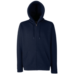 Sweat zippé capuche Premium Marine Fruit of the Loom