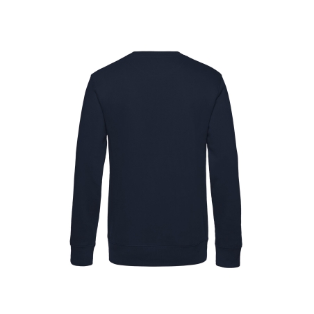 Sweat col rond King Marine 280 g/m² B&C – Personnalisé – vue 2