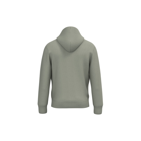 Sweat capuche écoresponsable unisexe Vert Native Spirit – vue 2