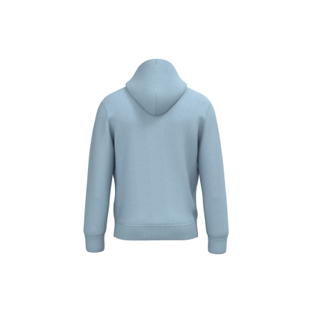Sweat capuche écoresponsable unisexe Turquoise Native Spirit – vue 2