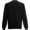 Sweat-shirt raglan noir Fruit of the Loom – 280 g/m² – vue 2