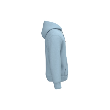 Sweat capuche écoresponsable unisexe Turquoise Native Spirit – vue 3