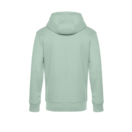 Sweat à capuche KING Vert Aqua Green B&C – vue 2