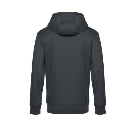 Sweat à capuche King Gris (Asphalt) B&C – 280 g/m² – vue 2