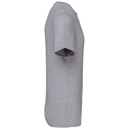 T-shirt col rond unisexe Gris Oxford Grey Kariban – vue 3