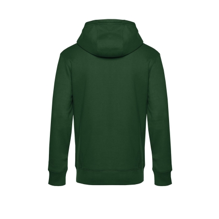 Sweat à capuche KING Vert Bottle Green B&C – vue 2