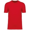 T-shirt col rond unisexe Rouge Kariban – 145 g/m²
