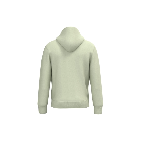 Sweat capuche écoresponsable unisexe Vert Celadon Native Spirit – vue 2