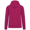 Sweat capuche écoresponsable bordeaux unisexe Native Spirit – vue 2