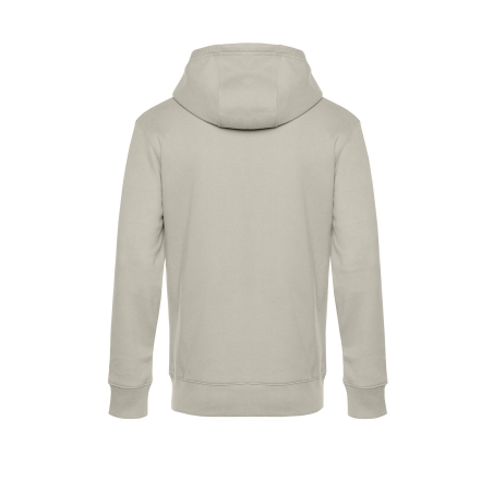 Sweat à capuche KING Gris (Grey Fog) B&C – 280 g/m² – vue 2