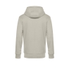 Sweat à capuche KING Gris (Grey Fog) B&C – 280 g/m² – vue 2