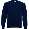 Sweat-shirt manches raglan marine Fruit of the Loom