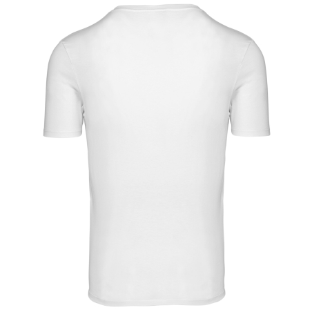 T-shirt col rond blanc unisexe 145 g/m² – Kariban – vue 2