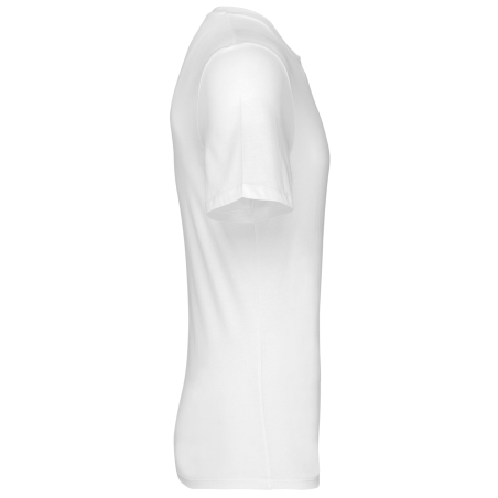 T-shirt col rond blanc unisexe 145 g/m² – Kariban – vue 3