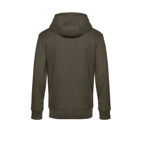 Sweat à capuche KING Vert Kaki B&C – 280 g/m² – vue 2