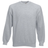 Sweat-shirt manches raglan gris Fruit of the Loom