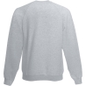 Sweat-shirt manches raglan gris Fruit of the Loom – vue 2