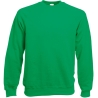 Sweat-shirt raglan vert Kelly Green Fruit of the Loom