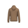 Sweat capuche écoresponsable unisexe Marron Native Spirit – vue 2