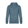 Sweat à capuche KING Bleu Nordic Blue B&C – 280 g/m²