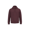 Sweat à capuche écoresponsable bordeaux unisexe Native Spirit
