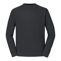 Sweat-shirt manches raglan gris Fruit of the Loom 62-216-0