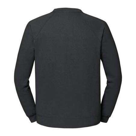 Sweat-shirt manches raglan gris Fruit of the Loom 62-216-0 – vue 2