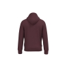 Sweat à capuche écoresponsable bordeaux unisexe Native Spirit – vue 2