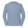 Sweat-shirt manches raglan bleu Fruit of the Loom – 280 g/m²