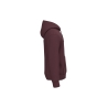 Sweat à capuche écoresponsable bordeaux unisexe Native Spirit – vue 3