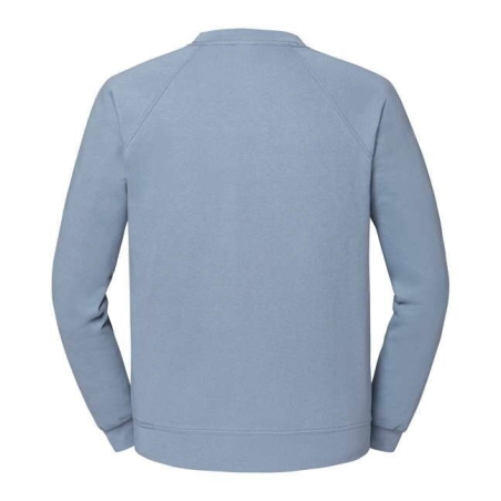 Sweat-shirt manches raglan bleu Fruit of the Loom – 280 g/m² – vue 2