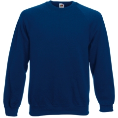 Sweat-shirt manches raglan marine Fruit of the Loom (SC4)