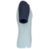 T-shirt bicolore manches raglan Ice Blue / Denim Kariban – vue 3