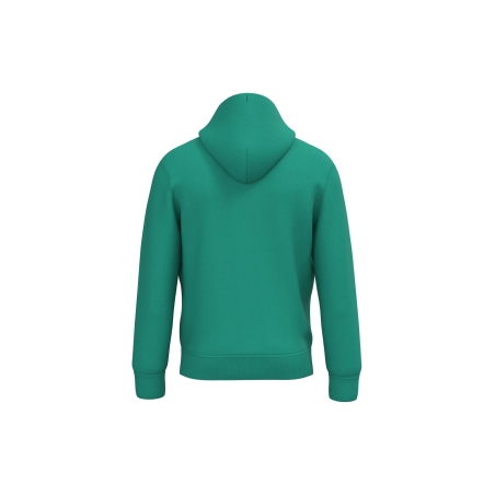 Sweat capuche écoresponsable unisexe Vert Gemstone Native Spirit – vue 2