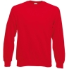 Sweat-shirt manches raglan rouge Fruit of the Loom