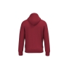 Sweat capuche écoresponsable Rouge Hibiscus Native Spirit – vue 2