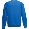 Sweat-shirt manches raglan bleu Royal Blue Fruit of the Loom – vue 2