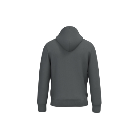 Sweat capuche écoresponsable Iron Grey Native Spirit – vue 2