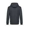Sweat-shirt capuche zippé KING Gris (Asphalt) – B&C – vue 2