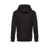Sweat-shirt capuche zippé KING Noir – B&C – vue 2