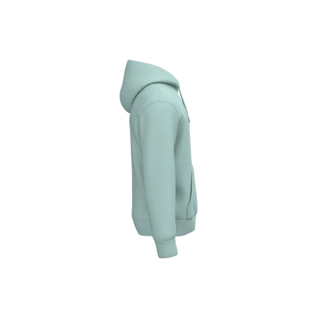 Sweat capuche écoresponsable unisexe Jade Green Native Spirit – vue 3