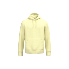 Sweat capuche écoresponsable unisexe Jaune Native Spirit