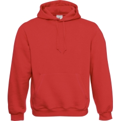 Sweat-shirt capuche Rouge B&C – 280 g/m² personnalisable